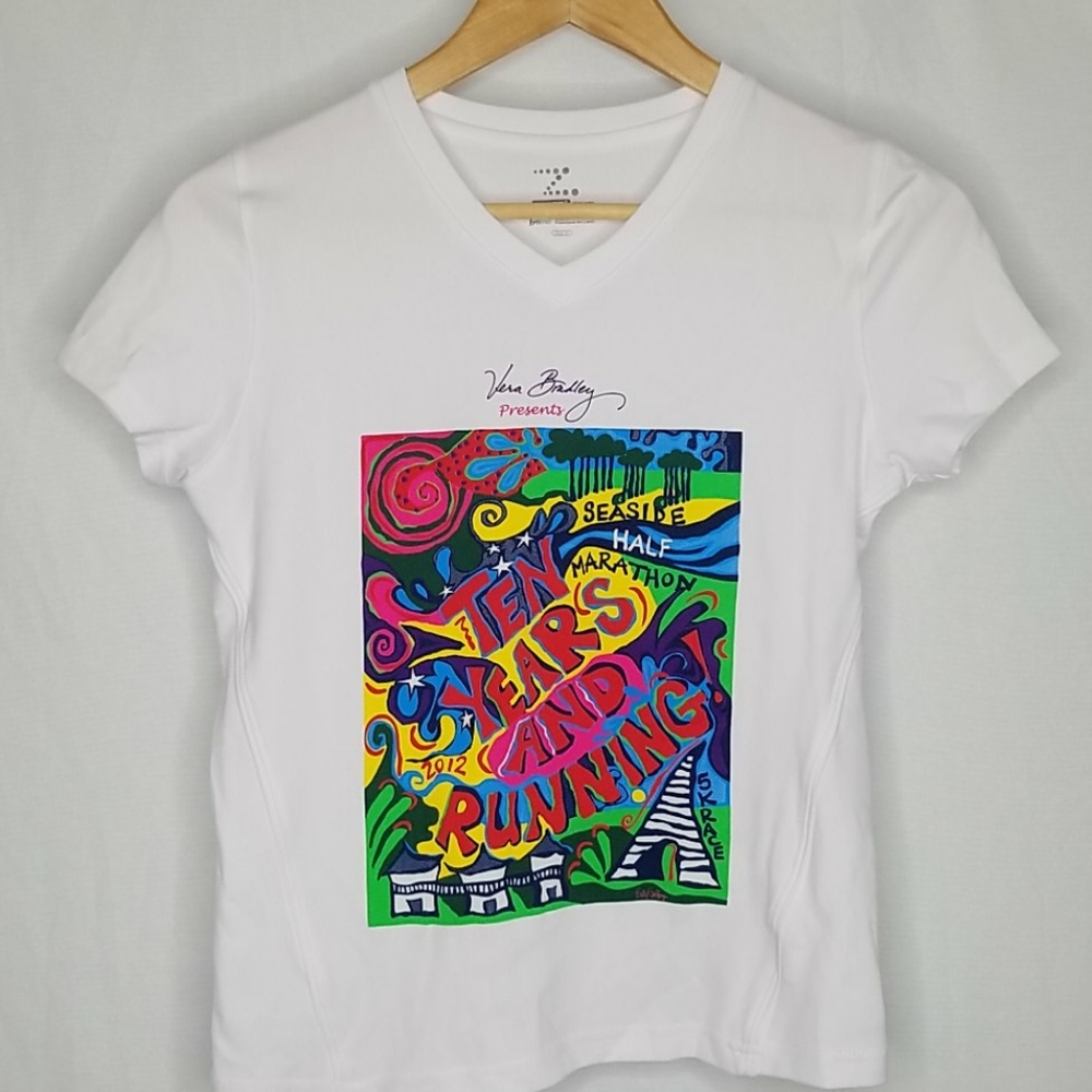 Seaside Half Marathon race shirt. M